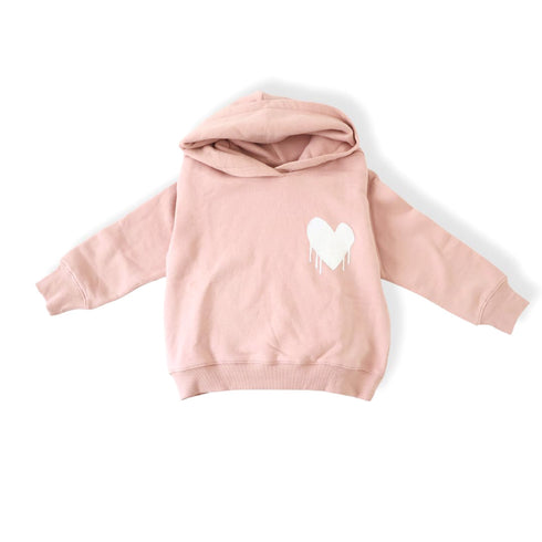 Kids Drippy Heart Hoody
