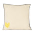Cream Core Imperfect Heart cute decorative throw pillows by Kerri Rosenthal