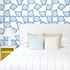 Elegant and High quality blue funky dots eco-friendly Wallpaper by Kerri Rosenthal - designer wall paper