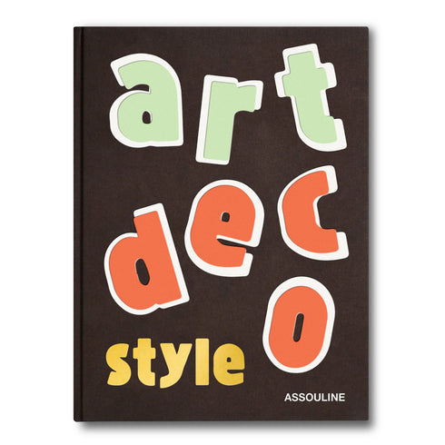 Art Deco Style Coffee Table Decor Book - Assouline