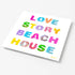 Love Story Beach House Art Print