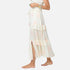 Athena long cream maxi skirt - Shop women’s cute maxi ruffled skirts by Kerri Rosenthal.