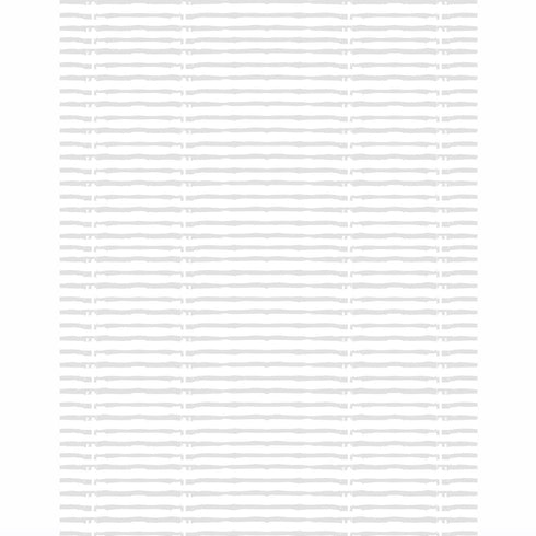 White grey bibliotheque stripe eco friendly wallpaper by Kerri Rosenthal - designer wall paper