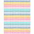 Multi colorful Blue bibliotheque stripe eco friendly wallpaper by Kerri Rosenthal - designer wall paper