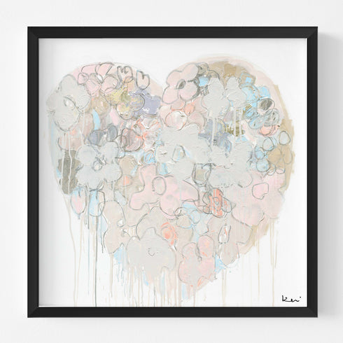 Bloom Boom Art Print by Kerri Rosenthal - Unique art gifts for living room, bedroom art