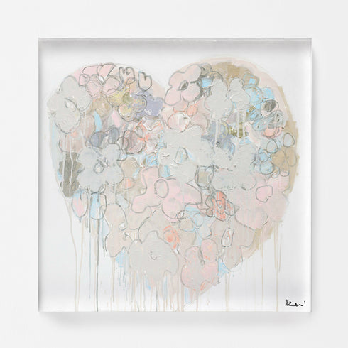 Bloom Boom Art Print by Kerri Rosenthal - Unique art gifts for living room, bedroom art