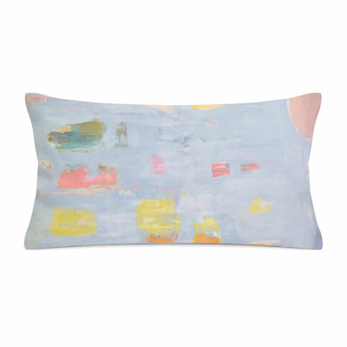 Beachcomber sky blue cute decorative lumbar throw pillows - Shop designer decorative pillows by Kerri Rosenthal