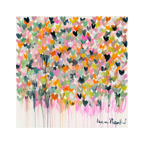 Beauty Is Love Art Print