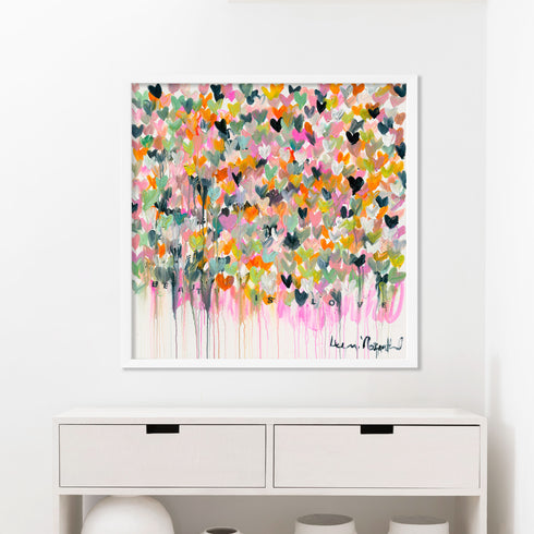 Beauty Is Love Art Print