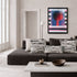 Word of the day black a nd white cute decorative rectangular lumbar throw pillows on couch by Kerri Rosenthal
