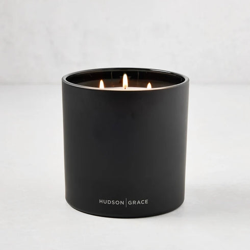 Birch bark, cedar, leather, wet leaves, and a hint of a distant fireplace. The Hudson Grace Bleecker candle brings the mood of a crisp New York autumn evening home. Hand-poured in the USA. 60-hour burn. Beautifully gift boxed. Available at Kerri Rosenthal.