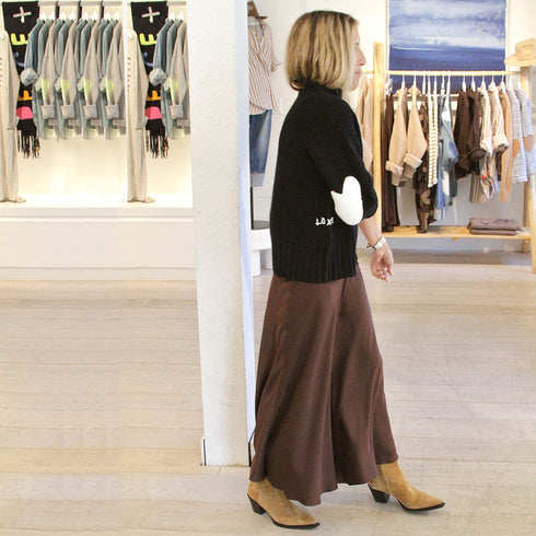 Ali Maxi Contrast Skirt