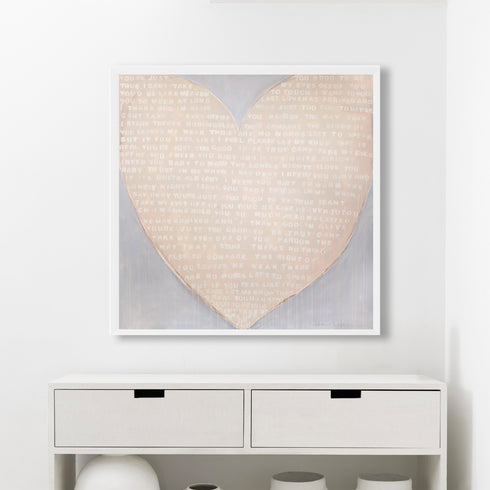 Can't Take My Eyes Off Of You Art Print - Unique art gifts for living room, bedroom decor