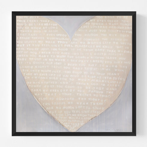 Can't Take My Eyes Off Of You Art Print - Unique art gifts for living room, bedroom decor