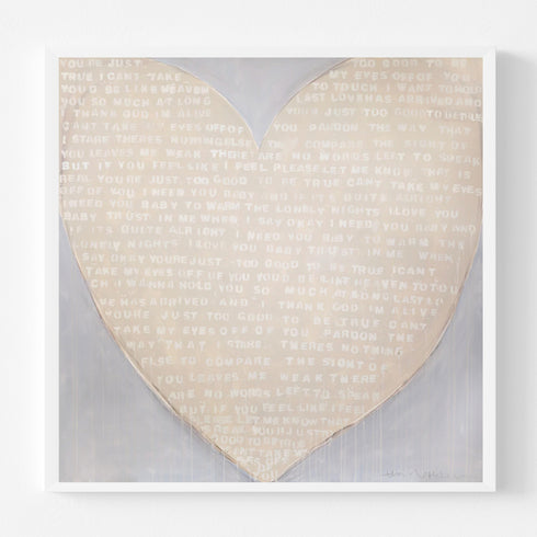 Can't Take My Eyes Off Of You Art Print - Unique art gifts for living room, bedroom decor