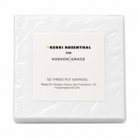 Kerri Rosenthal X Hudson Grace Good Sugar Cocktail Napkins, Set of 50, alternate view