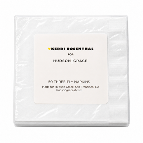 Kerri Rosenthal X Hudson Grace Love First Sight Cocktail Napkins, Set of 50