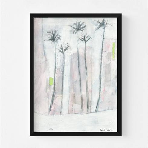 Cocktails At Sunset Art Print