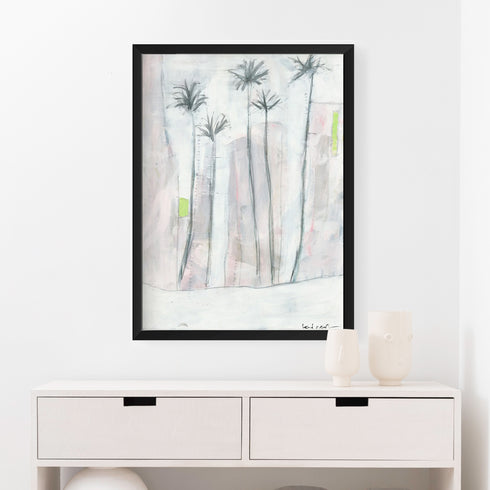 Cocktails At Sunset Art Print