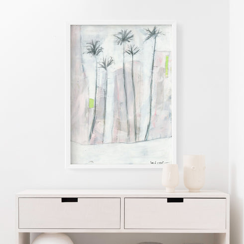 Cocktails At Sunset Art Print