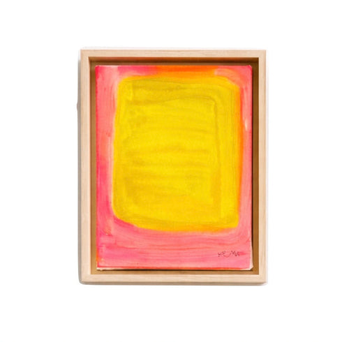 Color Note 1 multicolor original painting wall art - Unique original artwork gifts for the living room, bedroom or home decor by Kerri Rosenthal