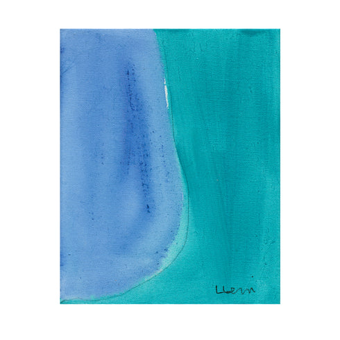 Color Note 2 multicolor blue wall art print - Shop unique wall artwork decor by Kerri Rosenthal