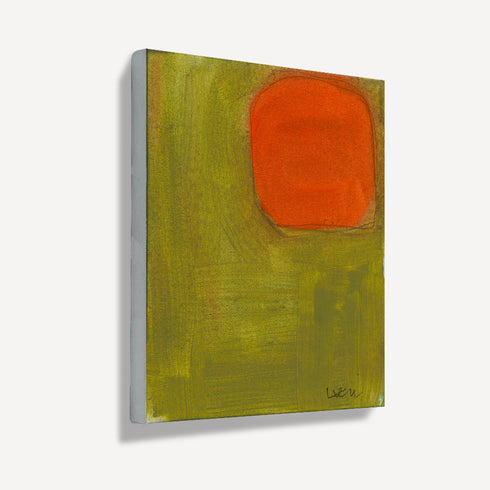 Color Note 3 multicolor stretched canvas wall art print for the living room, bedroom, or any space by Kerri Rosenthal