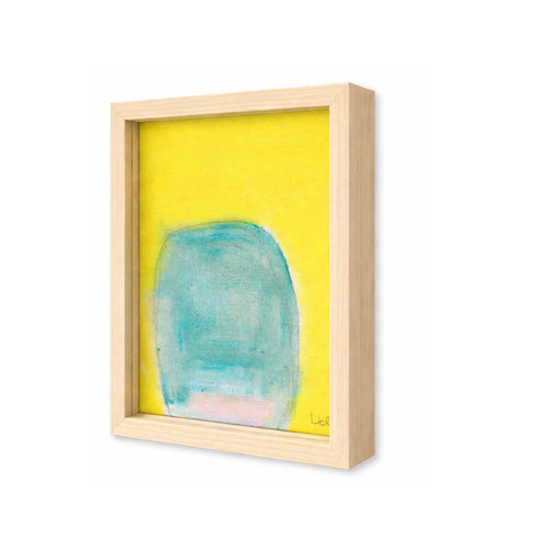 Color Note 4 Oak Shadow Box Art