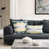 Colorful multi Lemonade square and rectangular lumbar cute decorative throw pillows by Kerri Rosenthal