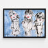 Cool Gals framed art print wall artwork decor for living room, bedroom, entryway, office or any space by Kerri Rosenthal.