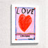 Wall hung love word art - Shop love art print by Kerri Rosenthal.