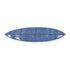Decorative jayney denim blue surfboard in vibrant coastal charm to any room - Shop surfboards by Kerri Rosenthal