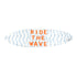Ride the happy wave surfboard art - Shop modern surfboards by Kerri Rosenthal.