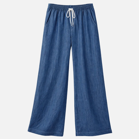 Palazzo Denim Pant