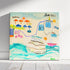 Destination Greece + Italy Original Painting for modern living spaces by Kerri Rosenthal