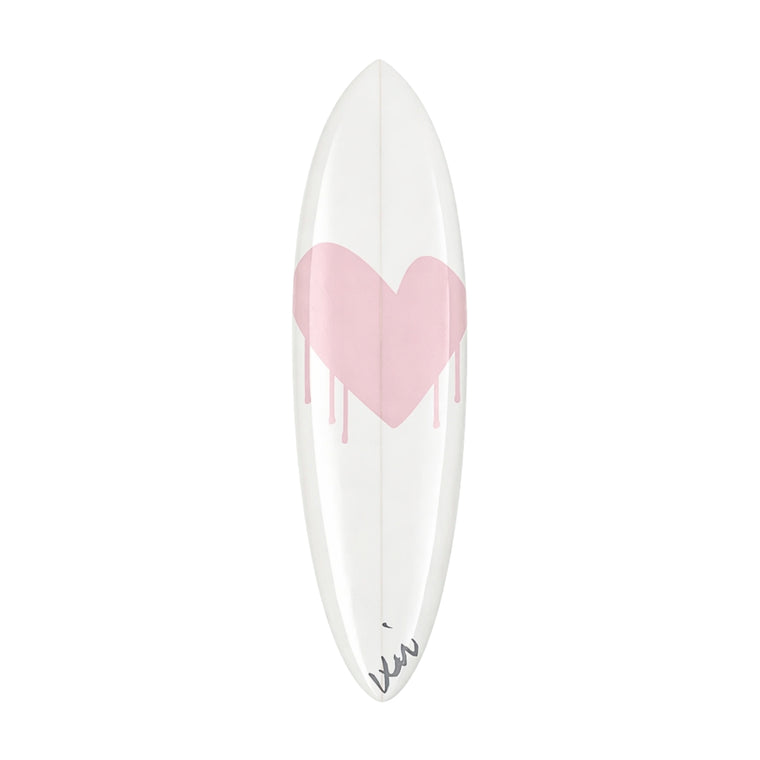 Drippy Heart Rare Love Surfboard