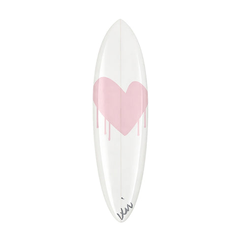 Drippy Heart Rare Love Surfboard