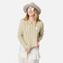 Dune beige 100 cotton sweater for womens - Shop cute sweaters by Kerri Rosenthal.