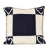 Indigo blue Core Imperfect Heart cute decorative throw pillows by Kerri Rosenthal
