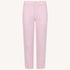Easy army pink trouser jeans in a cotton blend, with a cropped straight leg and patch-style pockets - Shop women’s trouser jeans by Kerri Rosenthal