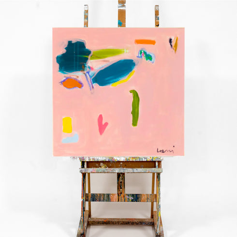 Falling In Love is an original painting inspired home interiors for modern living spaces by Kerri Rosenthal