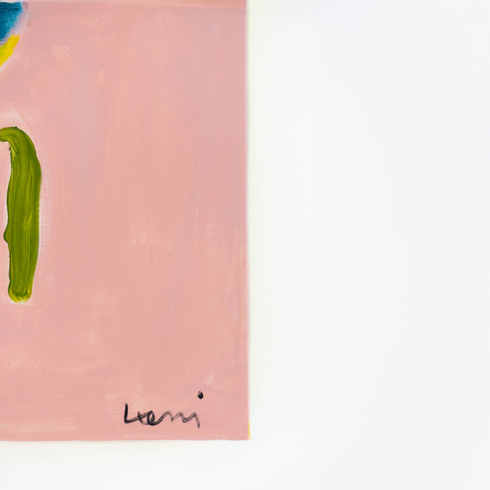 Falling In Love is an original painting inspired home interiors for modern living spaces by Kerri Rosenthal