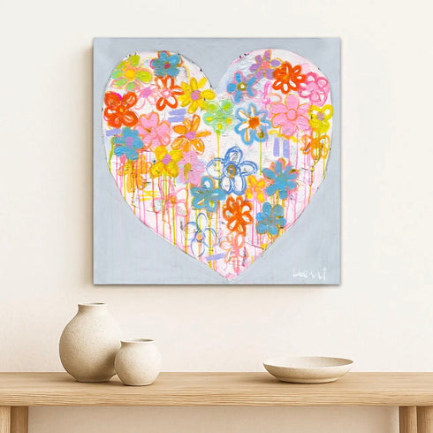 Flowering In Love Art Print