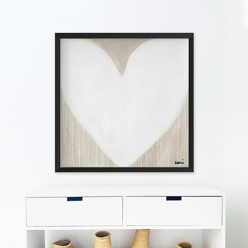 Forever and always 1 art print wall artwork by Kerri Rosenthal - Unique artwork gifts for living room, bedroom or any space wall art decor