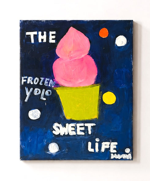 Frozen YOLO Original Painting