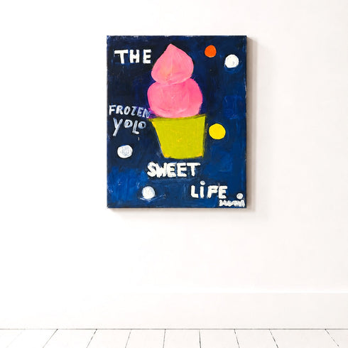 Frozen YOLO Original Painting