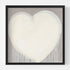 Fuzzy Lovey white and grey wall art print - Perfect artwork for living room decor. Modern wall art print artwork by Kerri Rosenthal