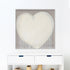 Fuzzy Lovey white and grey wall art print - Perfect artwork for living room decor. Modern wall art print artwork by Kerri Rosenthal