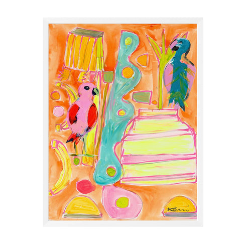 Going Bananas Too Art Print