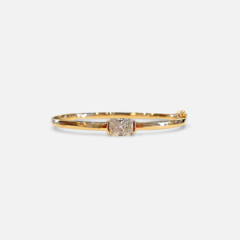 Radiant Cut Bangle